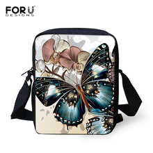 FORUDESIGNS Messenger Bag for Women Designer Butterfly Printing Spain Bag Casual Mini Female Lady Crossbody Bags Bolsos Mujer