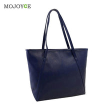 Simple Fashion Handbags Women Bags Solid Shoulder Tote Bags Big Tote Bolsa Women Leather Handbags Black Bucket bolsa feminina