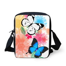 FORUDESIGNS Messenger Bag for Women Designer Butterfly Printing Spain Bag Casual Mini Female Lady Crossbody Bags Bolsos Mujer