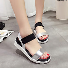 2017 New shoes Summer sandals women peep-toe sandalias flat Shoes Roman sandals shoes woman mujer Ladies Flip Flops Footwear 810