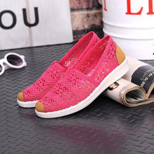 2017 Summer Flat Shoes Woman Comortable Casual Flats Outdoor Women's Shoes Leisure Hollow Breathable Women Shoes Size 35-41