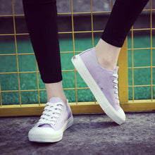 2017 new white canvas shoes female spring and summer white shoes women casual shoes students shoes