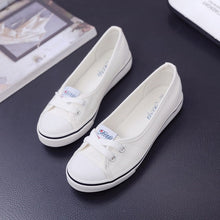 Spring light canvas shoes women shoes slip-on Korean tide students set foot pedal flat shoes