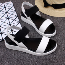 2017 New Hot Sale Sandals Women Summer Slip On Shoes Peep-toe Flat Shoes Roman Sandals Mujer Sandalias Ladies Flip Flops Sandal