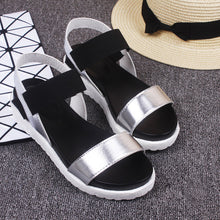 2017 New Hot Sale Sandals Women Summer Slip On Shoes Peep-toe Flat Shoes Roman Sandals Mujer Sandalias Ladies Flip Flops Sandal