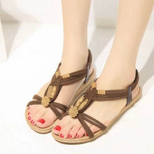 Women Shoes Sandals Summer Flip Flops Fashion  Flat Sandals Gladiator Comfort Sandals High Quality 35-42