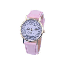 BECAUSE CATS Quartz Watch