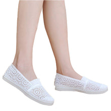 HEE GRAND Nest Women Shoes Spring Summer Soft Insole Flat Shoes Causal Lace Shoes Slip On Mother Shoes Plus Size 5~9 XWF311