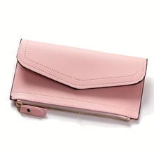 2017 Pu Leather Women Wallet Long Purse Vintage Solid Multiple Cards Holder Clutch Fashion Standard Wallet