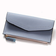 2017 Pu Leather Women Wallet Long Purse Vintage Solid Multiple Cards Holder Clutch Fashion Standard Wallet