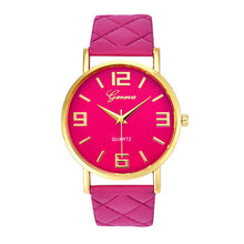 Watches Women Geneva PU Leather Analog Quartz Wrist Watch Women's Watches Casual Watches relogio feminino