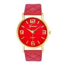 Watches Women Geneva PU Leather Analog Quartz Wrist Watch Women's Watches Casual Watches relogio feminino