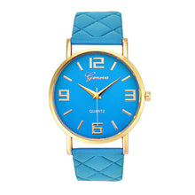 Watches Women Geneva PU Leather Analog Quartz Wrist Watch Women's Watches Casual Watches relogio feminino