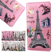 Xiniu wallet women leather Paris Flags Eiffel Tower Lady Long Wallet  Coin Purses Women Wallets carteras mujer dropshiping #WL