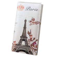 Xiniu wallet women leather Paris Flags Eiffel Tower Lady Long Wallet  Coin Purses Women Wallets carteras mujer dropshiping #WL