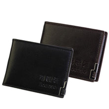 2016  Mens Card Holders Handbag Slim Thin Leather Credit Card ID Mini Wallet Holder Bifold Driver's License Safe #YW