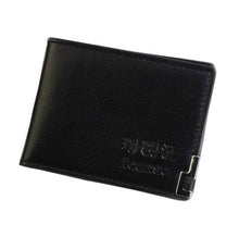 2016  Mens Card Holders Handbag Slim Thin Leather Credit Card ID Mini Wallet Holder Bifold Driver's License Safe #YW