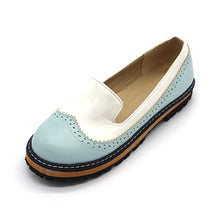 KARINLUNA Big Size 34-43 Spring Autumn Slip On Flat Women Shoes Cute Bowtie Lace Shallow Mouth Ladies Platform Shoes